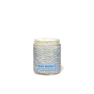 Hibiscus Waterfall Candle