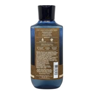 Bath & Body Works Stone Washed Men's Collection W Body Wash Back