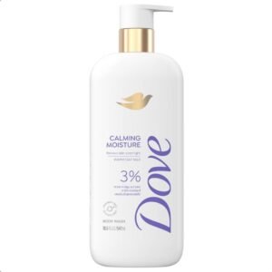 Dove Calming Moisture 3% Wash Body Wash 18.5fl