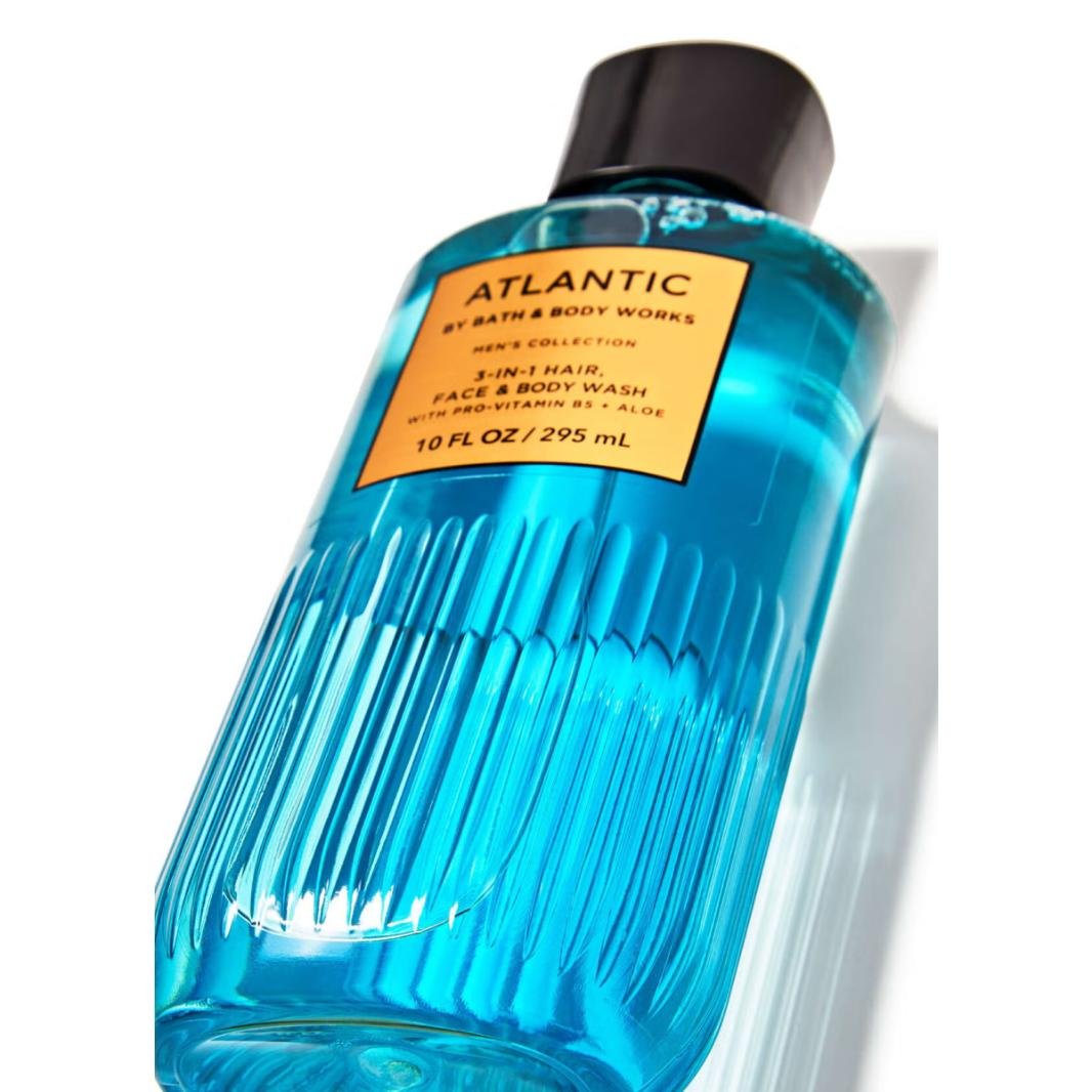 Bath & Body Works Atlantic Body Wash Lay flat