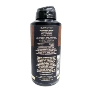 Bath & Body Works Leather Crafted Spray Body Spray Back