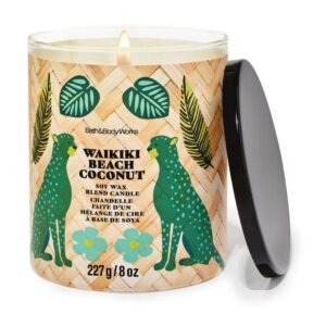Bath & Body Works Waikiki Beach Coconut 7OZ 1-wick Candle