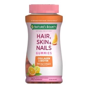 Nature's Bounty Hair Skin & Nails Gummies Collagen & Bioti