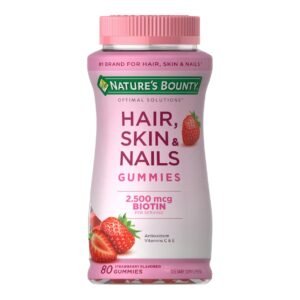 Nature's Bounty Hair Skin & Nails Gummies Pink Ct