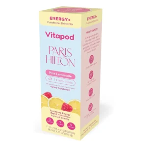 Paris Hilton Vitapod Pink Lemonade Dietary Supplement