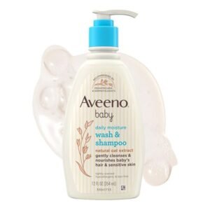 Aveeno Baby Wash & Shampoo 12FL