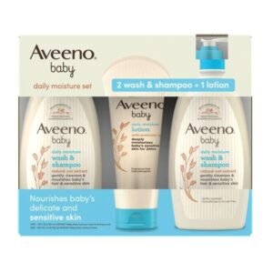 Aveeno Wash+shampoo+lotion Sets