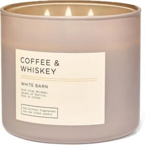 Coffee & Whiskey Scented Candle