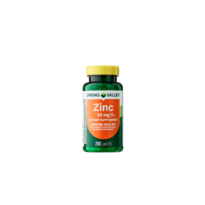 Spring Valley Immune Health Zinc 50MG 200CAPLETS