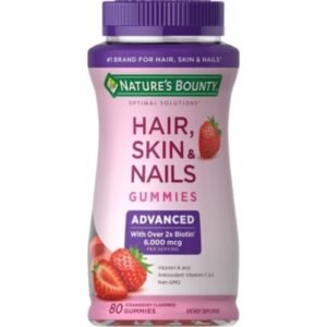 Advanced Nature's Bounty 80CT Hair Skin & Nails Gummies