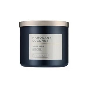 White Barn Mahogany Coconut 3-wick Candle