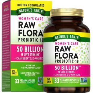 Raw Flora 50BILLION Cfu