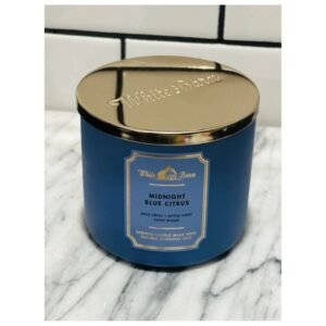 White Barn Midnight Blue Citrus 3-wick Candle