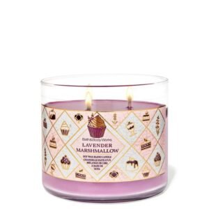 Bath & Body Works Lavender Marshmallow 3-wick Candle
