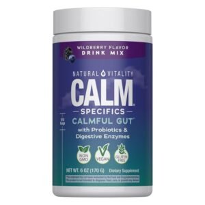 Natural Vitality Calm Specific Calmful Gut With Probiotic