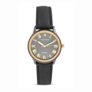 Tahari Black Wristwatch