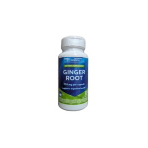 Dietary Supplement 100CAP Ginger Root 750MG