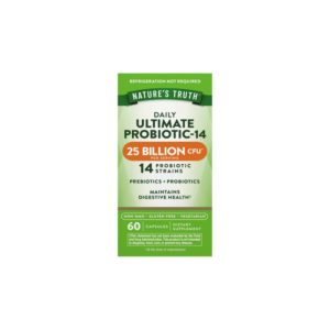 Daily Digestive Nature's Truth Raw Flora 25BILLION Cfu