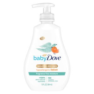 Baby Dove Hypoallergenic Lotion Fragrance Free Moisture