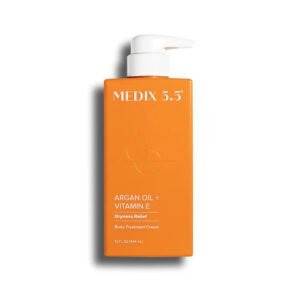 Medix 5.5 Argan Oil Cream + Vitamin E Anti Aging Skin Care Moisturizer Body Cream